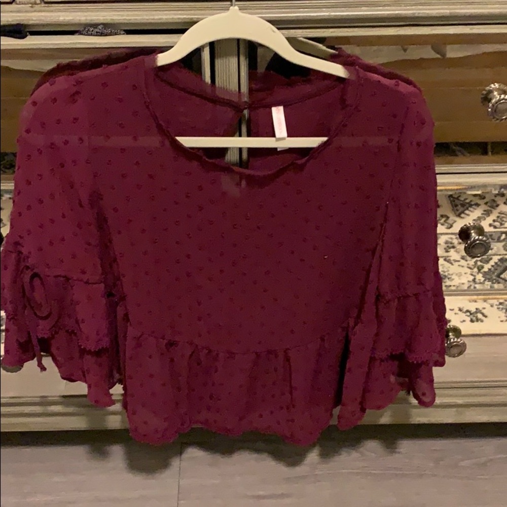 Short sleeve blouse